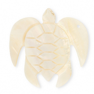 Pendenti di conchiglia prodotti speciali tartaruga bianco-pesca chiara