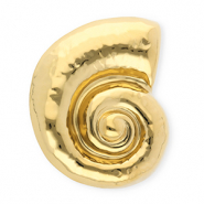 Broches accattivanti in acciaio inossidabile lumaca oro