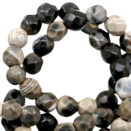 Perline in pietra naturale Perline in pietra naturale 3mm