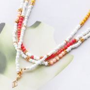 Set di ispirazione Crea collane e braccialetti con perline di vetro opaco