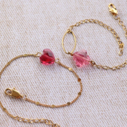 Set di ispirazione Bracciali eleganti con perline sfaccettate fashion