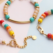 Set di ispirazione Trendy! Realizzare gioielli must have con perline di vetro a rondella