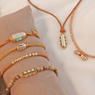 Set di ispirazione Mettiti all’opera con le message beads per bigiotteria e ciondoli