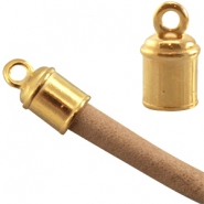 Perline di metallo DQ color oro Dai un'occhiata ai nostri terminali di metallo DQ nel color oro