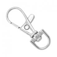 Anellini bris&eacute; 38 mm argento antico