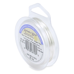 Artistic Wire 26 Gauge argentato resistente all'appannamento