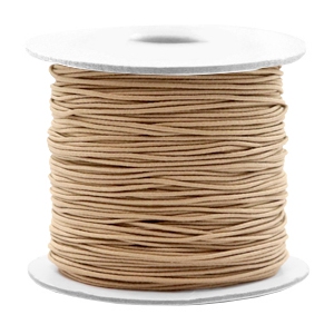 Filo elastico colorato 0,8 mm talpa marrone