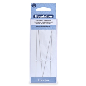 Beadalon aghi flessibili 12.7cm medi argento