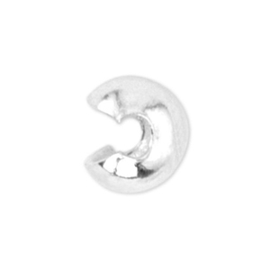 Beadalon coprischiaccini 5mm argento
