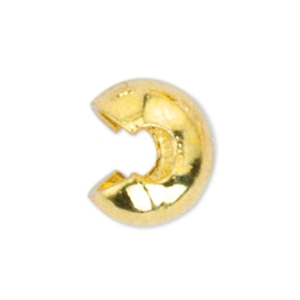 Beadalon coprischiaccini 4mm oro