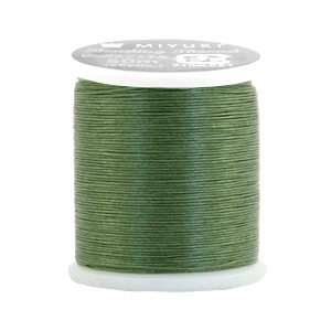 Miyuki filo infilaperle verde
