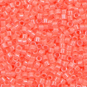 Perline Miyuki Delica 11/0 Luminous flamingo pink DB-2034