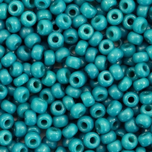 Rocailles Miyuki 8/0 Duracoat opaque azure 8-4483