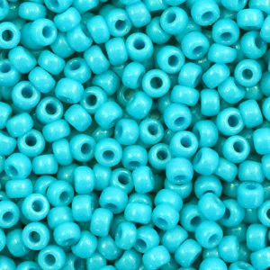 Rocailles Miyuki 8/0 Duracoat opaque underwater blue 8-4480