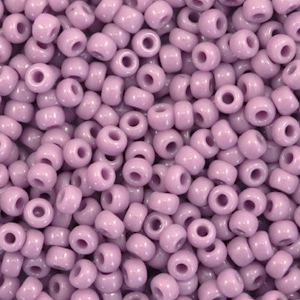 Rocailles Miyuki 8/0 Opaque mauve purple 8-410