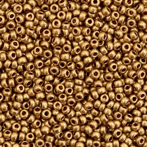 Rocailles Miyuki 11/0 Metallic light bronze 11-457L