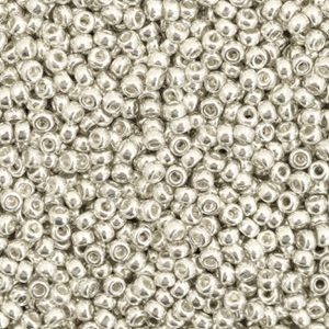 Rocailles Miyuki 11/0 Galvanized silver 11-1051