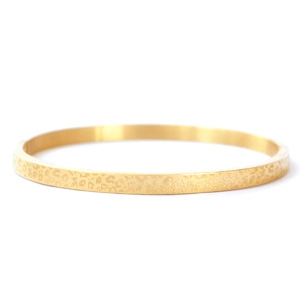 Bracciali in acciaio inossidabile con stampa leopardo oro