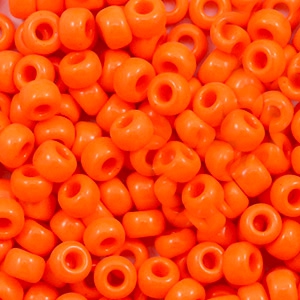Rocailles Miyuki 6/0 Opaque orange 6 - 406