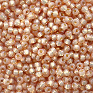 Rocailles Miyuki 11/0 Duracoat silverlined dyed topaz gold 11-4243