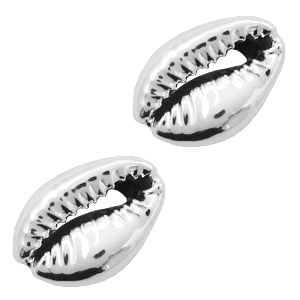 Perline di conchiglia prodotti speciali conchiglia ciprea argento antico