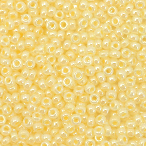 Rocailles Miyuki 11/0 Ceylon light daffodil yellow 11-516