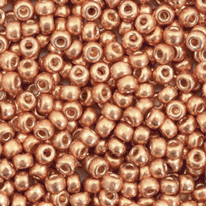 Rocailles Miyuki 8/0 Duracoat galvanized muscat 8-4206
