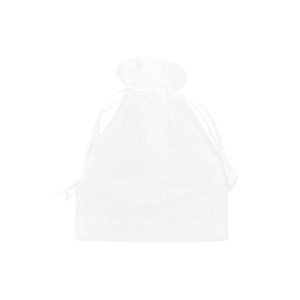 Sacchetti in organza 7x9cm bianco