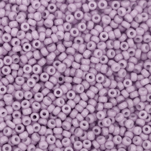 Rocailles Miyuki 11/0 Duracoat opaque crocus purple 11-4486