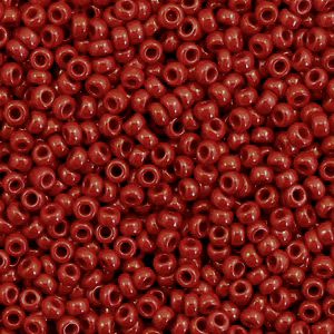 Rocailles Miyuki 11/0 Duracoat opaque jujube red 11-4469