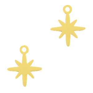Pendenti in stile boh&eacute;mien a forma di stella oro