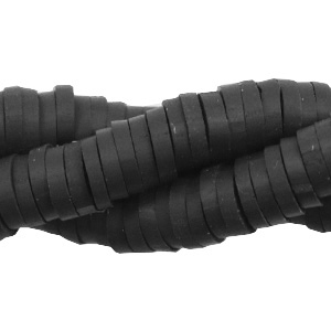 Perline Katsuki 4mm nero notturno