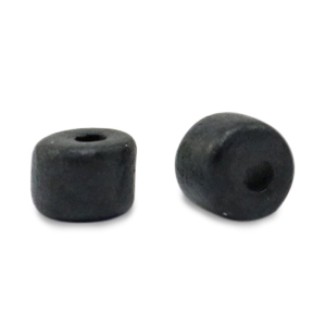 Perline di ceramica greca DQ 5mm nero