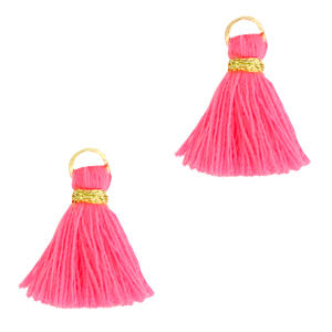 Nappine 1.5cm oro-rosa neon