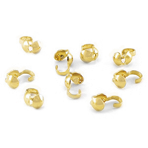 Componenti in acciaio inossidabile coprinodi 3.5mm oro