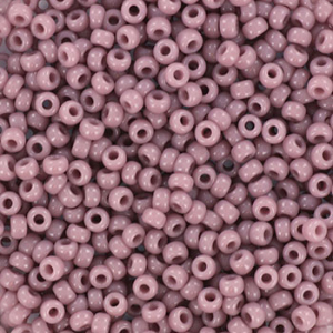 Rocailles Miyuki 11/0 Opaque mauve purple 11-410