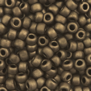 Rocailles Miyuki 6/0 Metallic matte dark bronze 6-2006