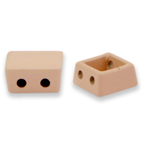 Perline Tile quadrato rosa polvere