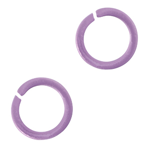 Componenti colorati anellini apribili viola