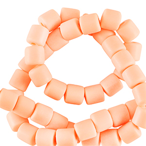 Perline di polimero 6mm arancio salmone