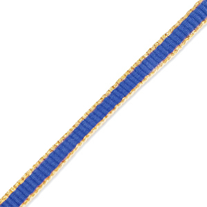 Nastro blu reale-oro