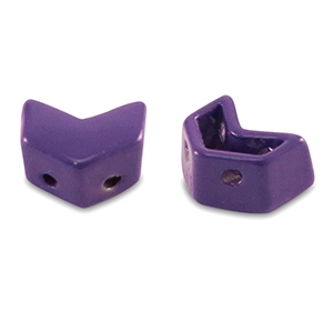 Perline Tile freccia viola uva