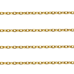 Componenti in acciaio inossidabile catena a rol&ograve; anchor oro