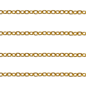 Componenti in acciaio inossidabile catena a rol&ograve; anchor oro