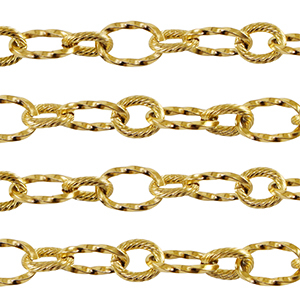 Componenti in acciaio inossidabile catena a rol&ograve; anchor oro