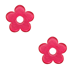 Pendenti Polaris Lucido fiore rosa vivo