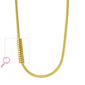Collane in acciaio inossidabile oro