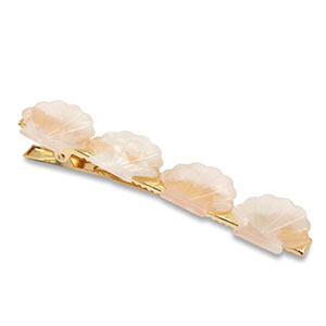 Accessori fermaglio per capelli conchiglia rosa chiaro