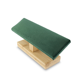 Espositore per bigiotteria per bracciali natural-verde scuro