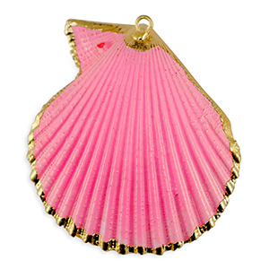Pendenti di conchiglia prodotti speciali conchiglia di capesante rosa